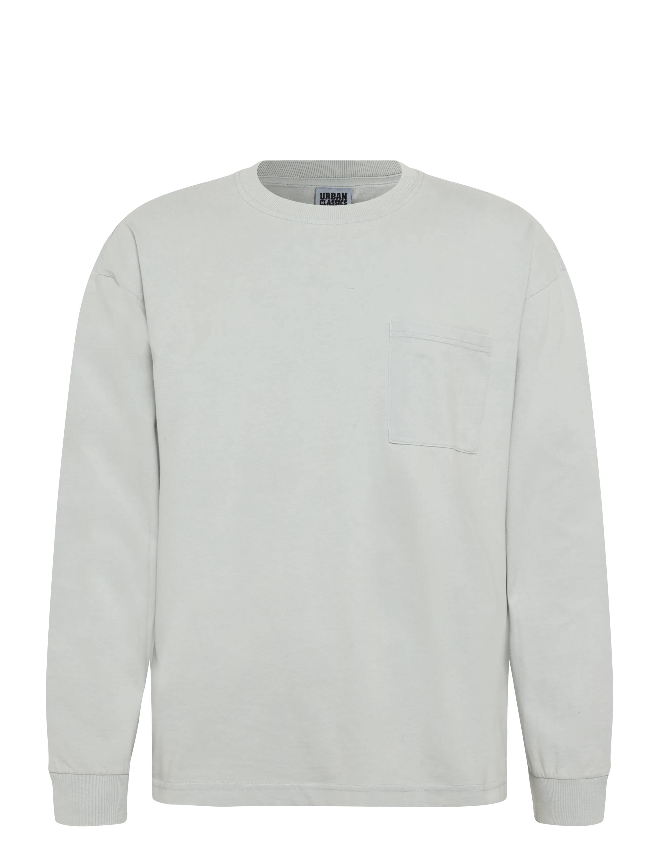 Urban Classic Pigment Dyed Pocket Longsleeve - Long-sleeved t-shirts - LIGHTASPHALT / grey