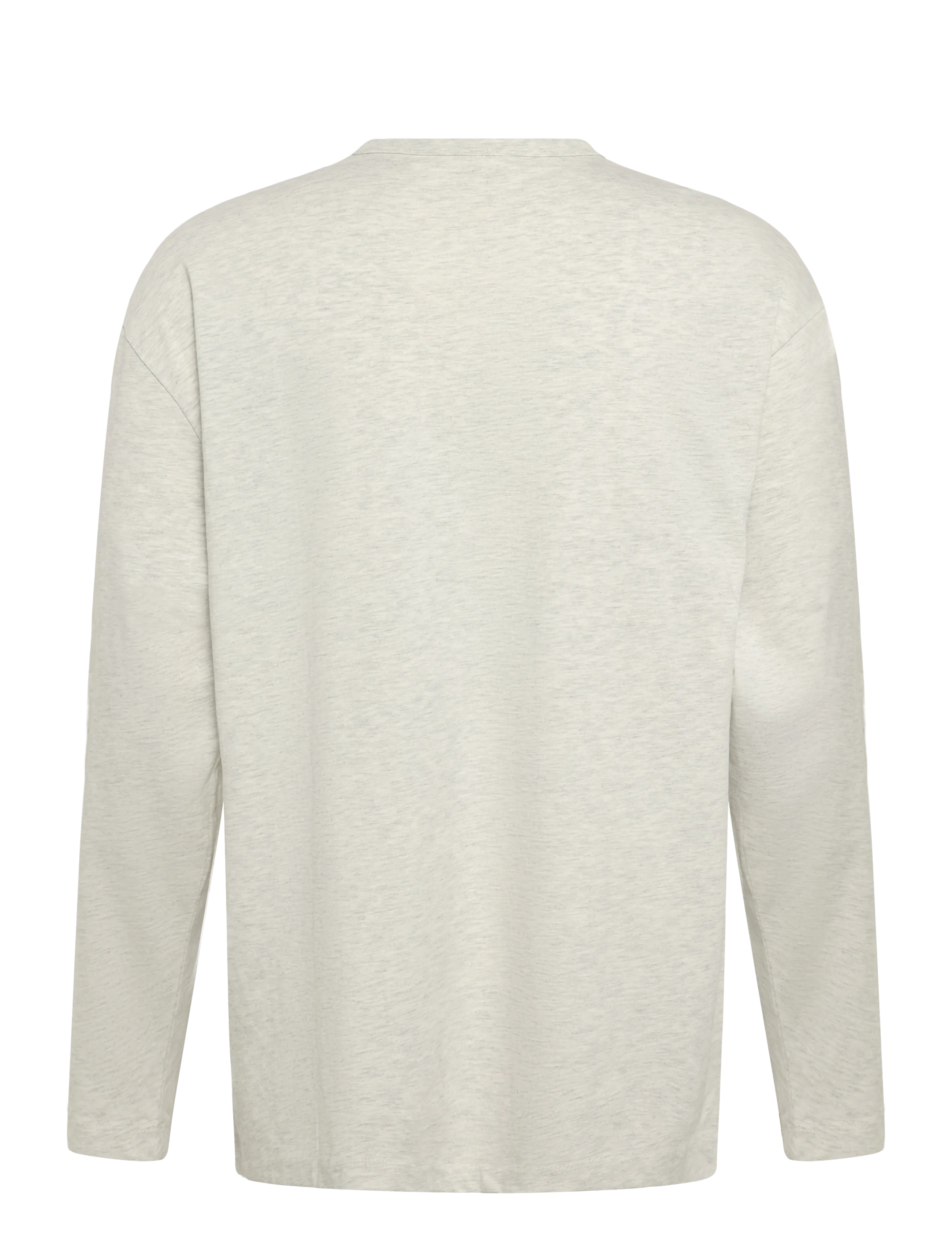 Urban Classic - Essentials Oversized Henley Longsleeve - sügisesed riided - lightgrey - 1
