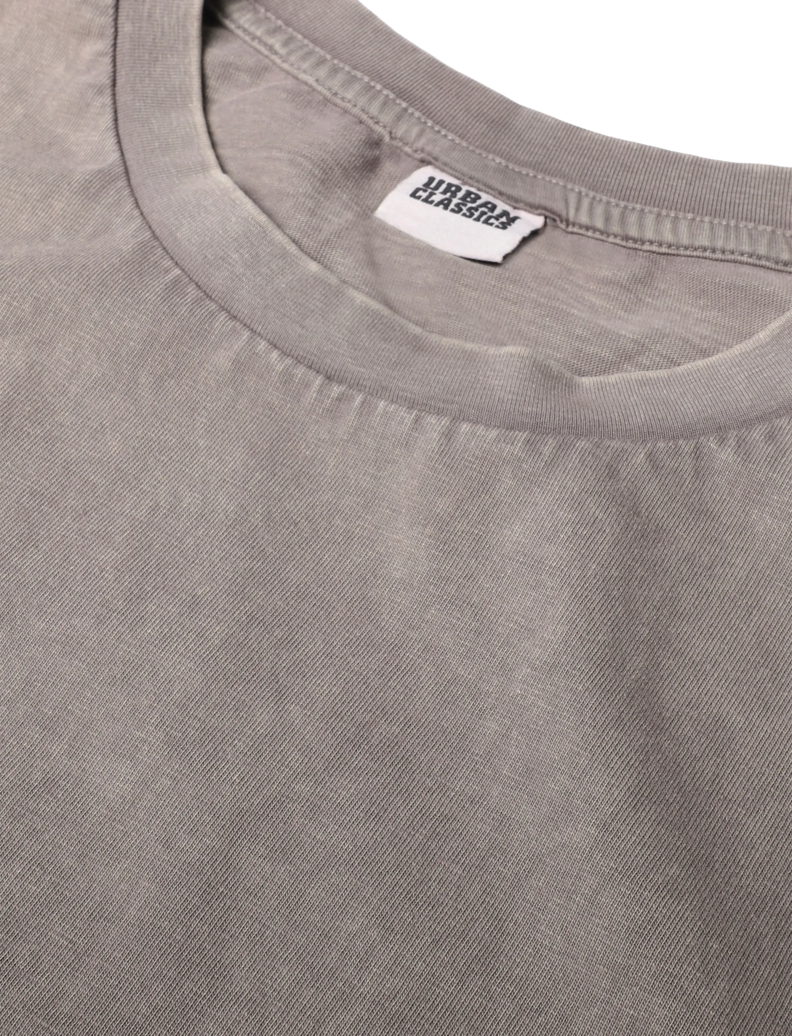 Urban Classic - Heavy Oversized Acid Wash Tee - t-shirts - asphalt - 2