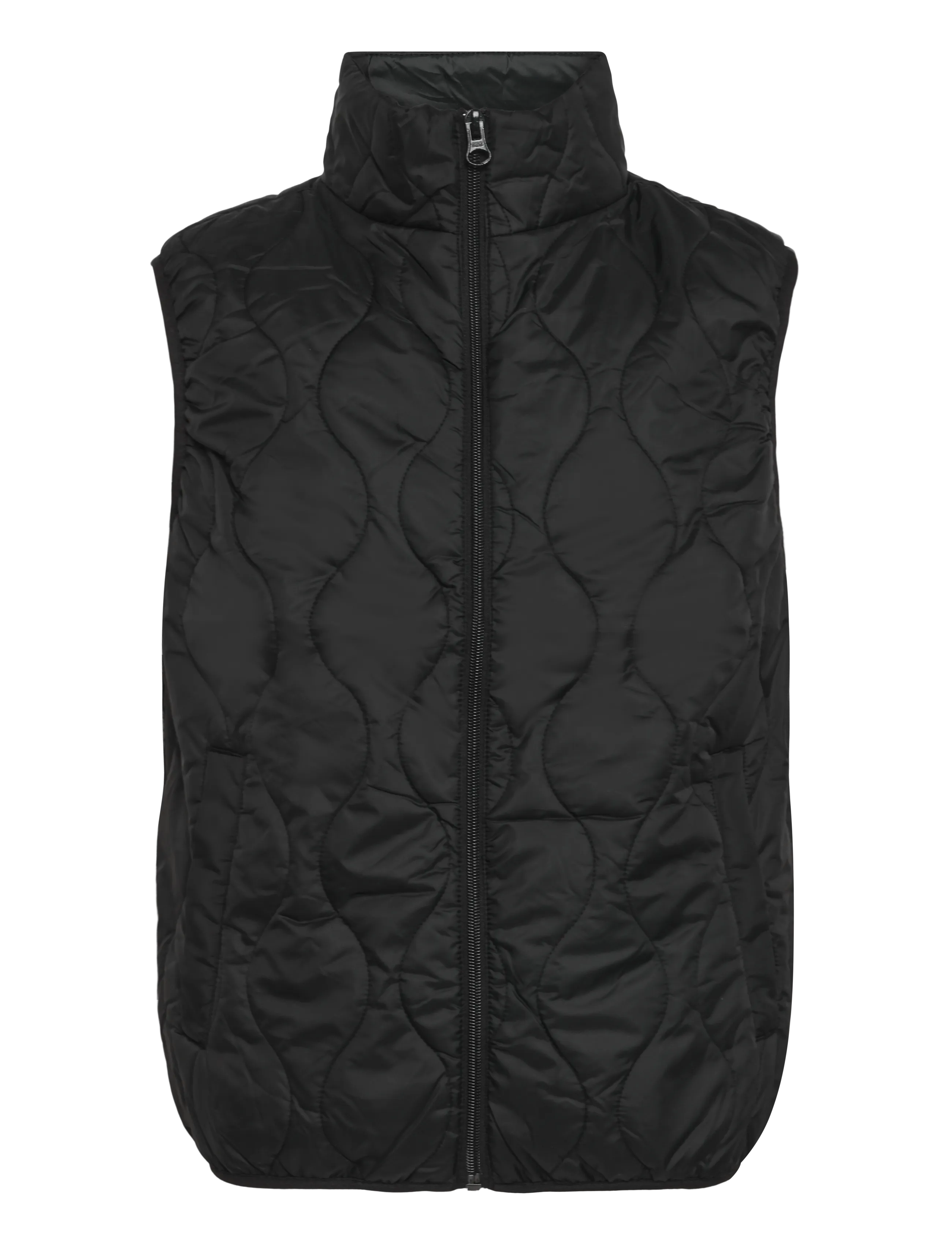 Urban Classic Mens Super Light Bubble Vest - Westen - BLACK / black