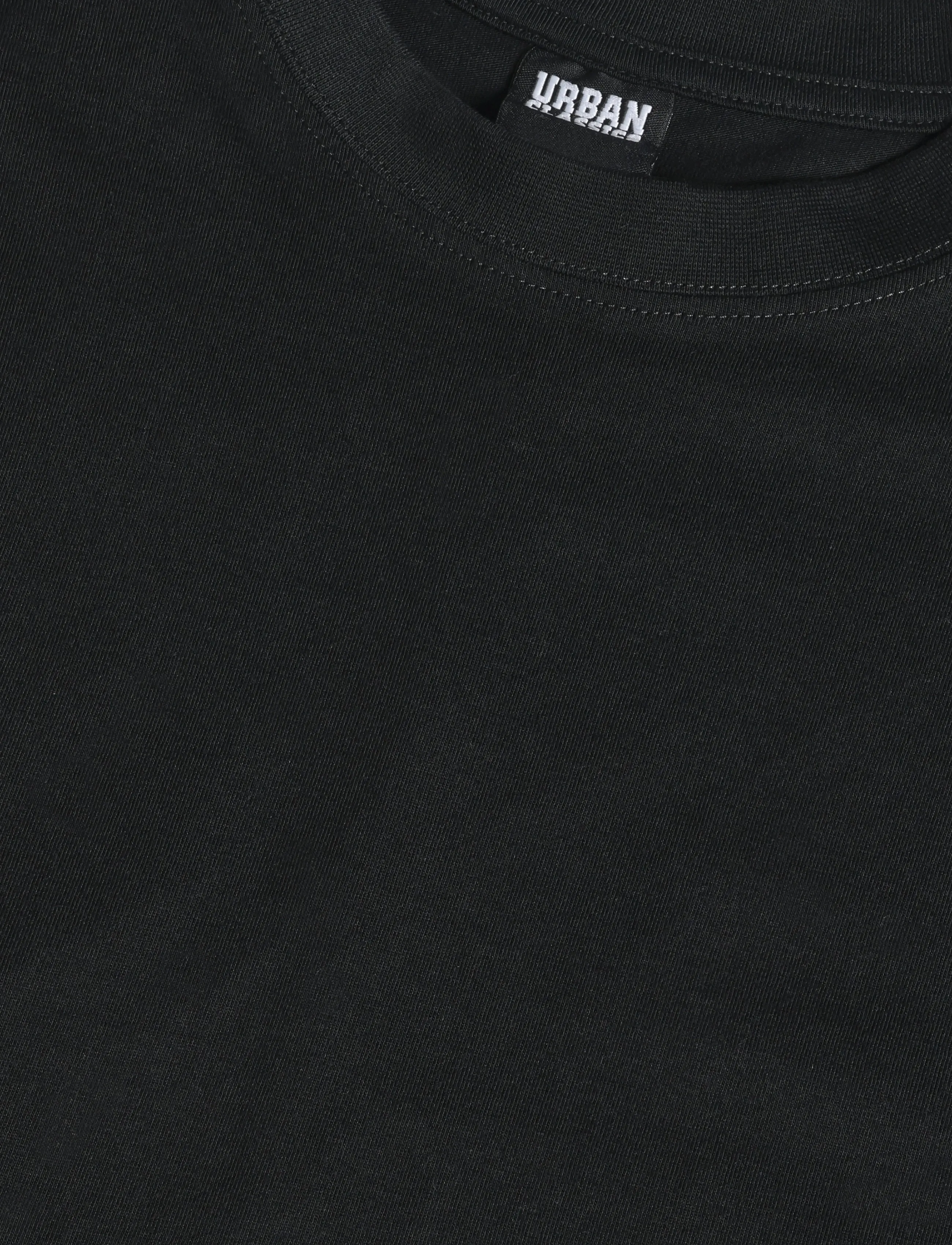 Urban Classic - UC Signature Logo Tall Tee - höstkläder - black - 2
