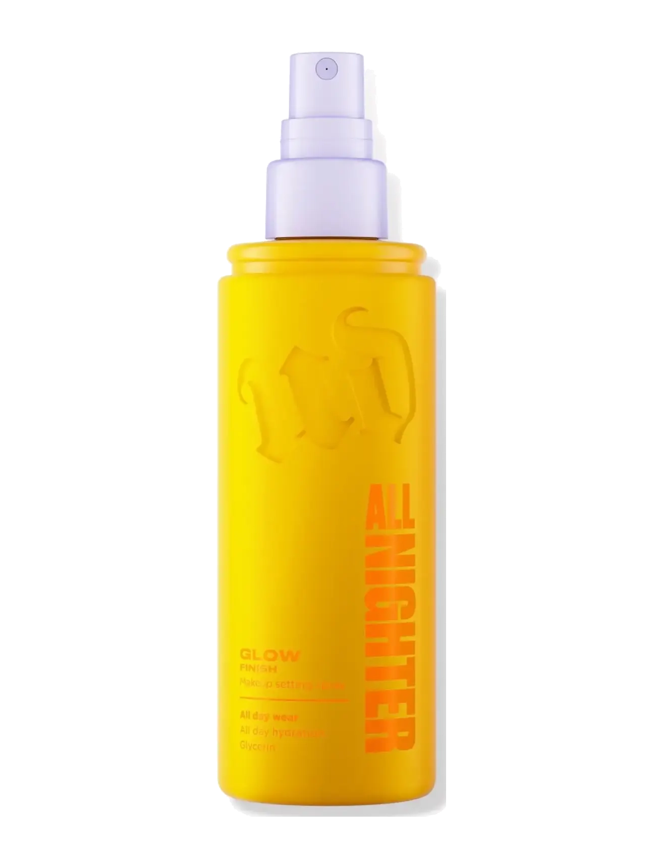 Urban Decay All Nighter Makeup Setting Spray Glow Finish 118Ml, Fæstningsspray, Nude, Str: 118 ML