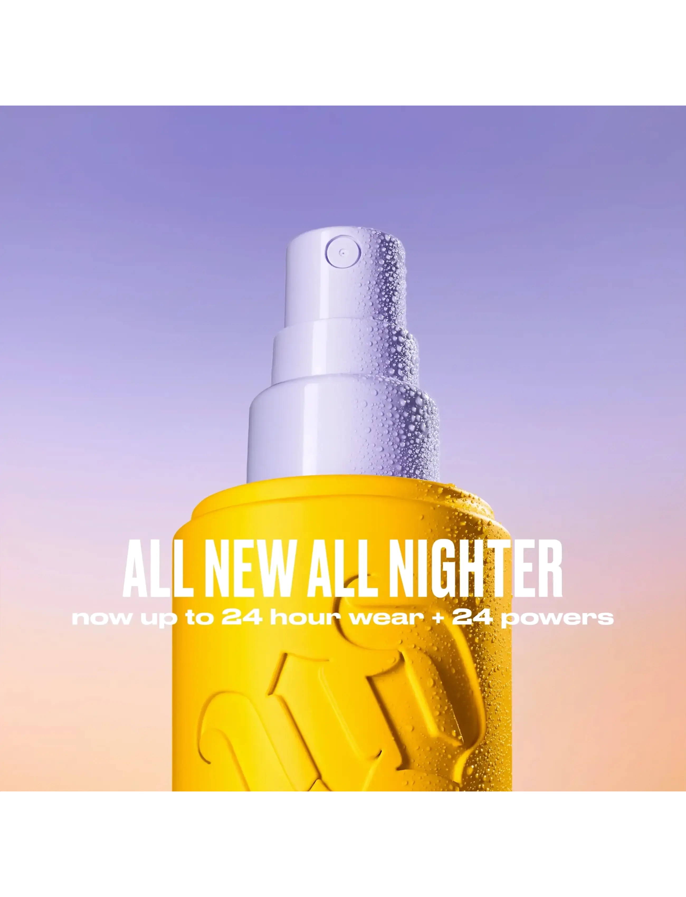 Urban Decay - Urban Decay All Nighter Makeup Setting Spray Glow Finish 118ml - smink - clear - 1