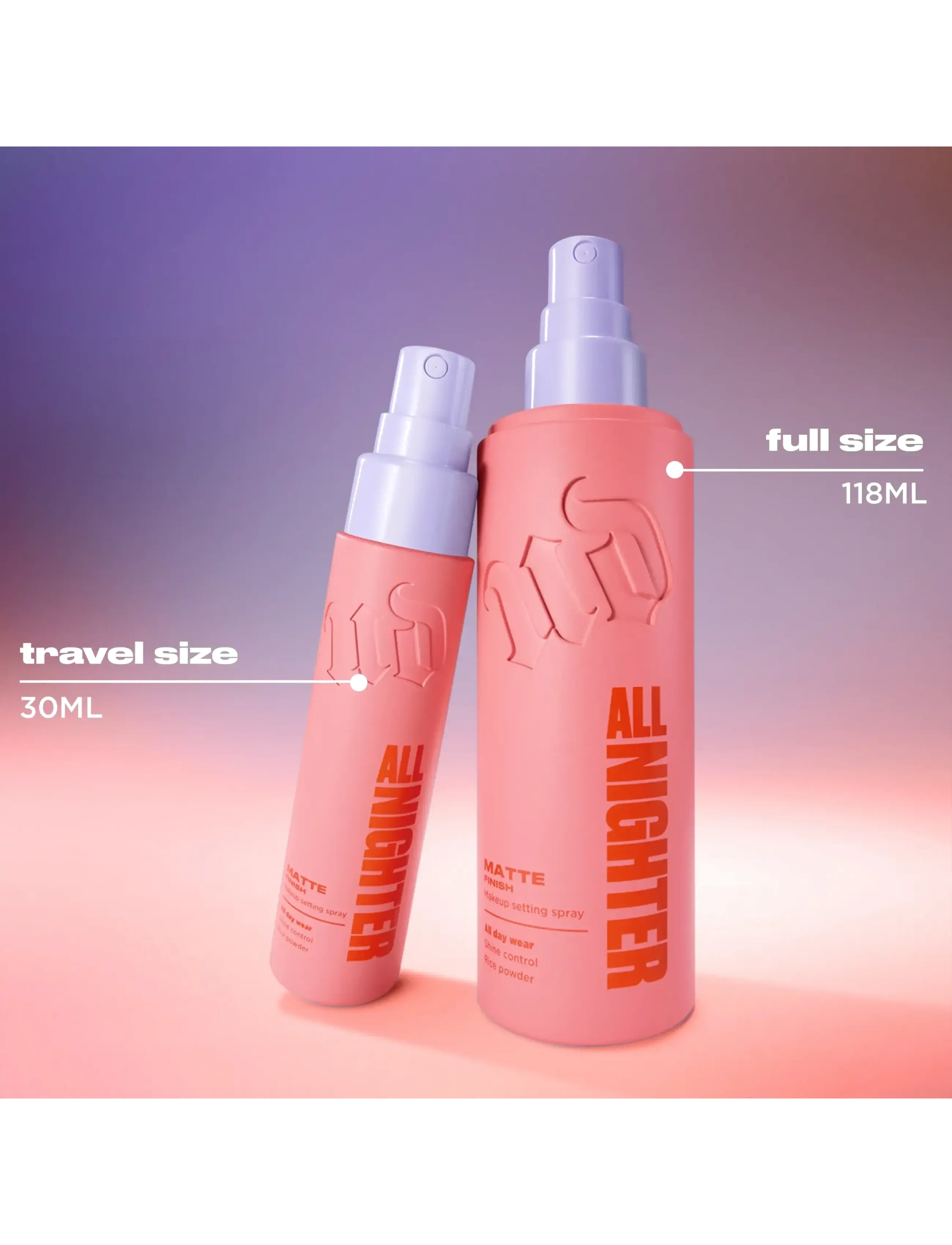 Urban Decay - Urban Decay All Nighter Makeup Setting Spray Matte Finish 118ml - makeup - clear - 5