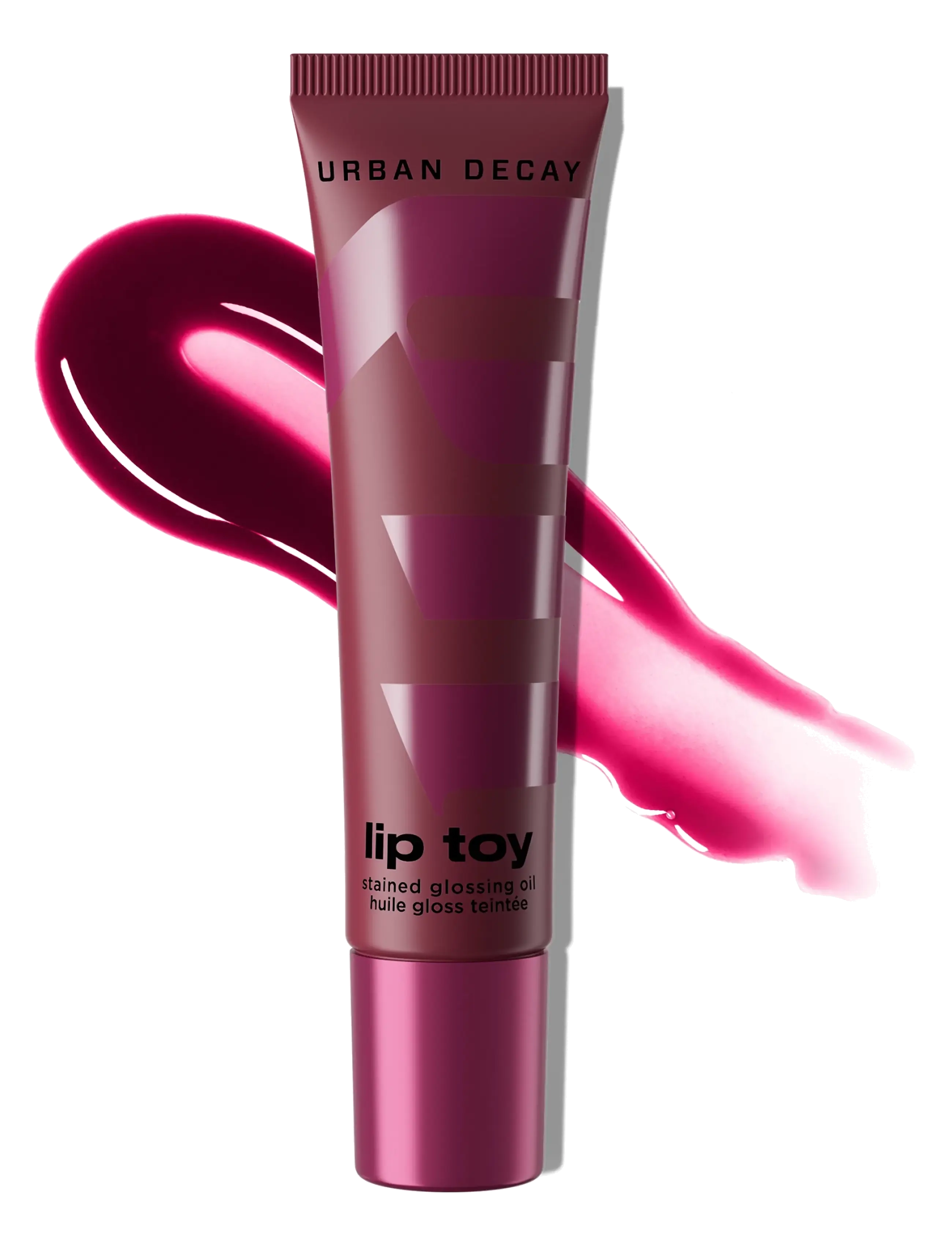 Urban Decay Urban Decay Lip Toy Stained Glossing Oil, Jam Sesh, 15 G, 15 G, Burgundy, Læber > Lipgloss, Dame