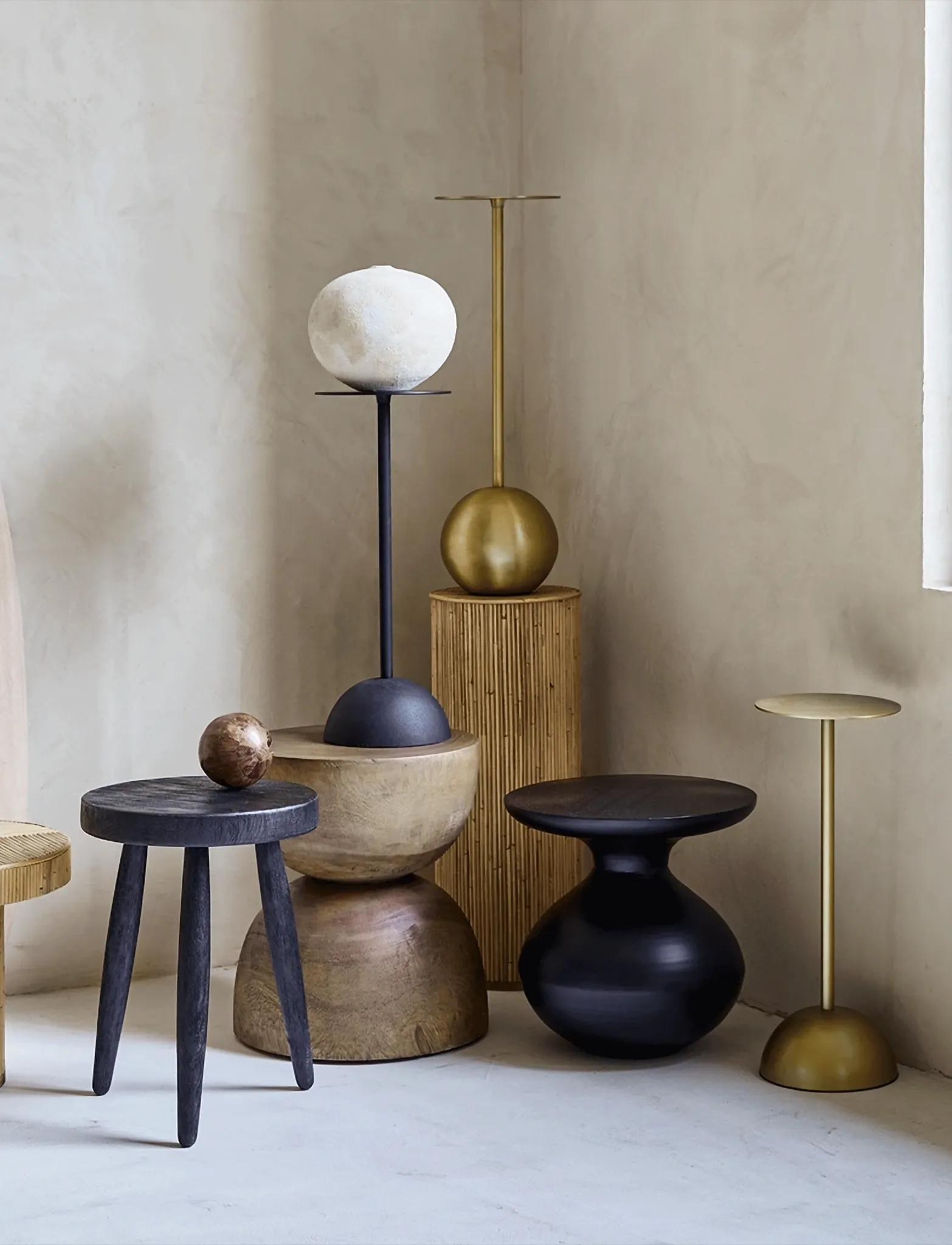 Urban Nature Culture - Urban Nature Culture side table gold, S - tables d'appoint et petites tables - gold - 2