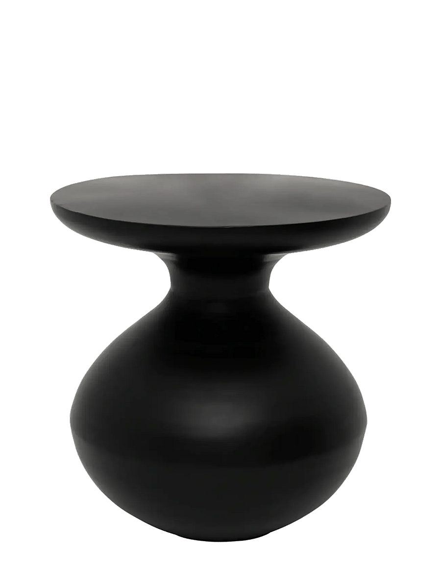 Urban Nature Culture - Urban Nature Culture side table Tummy - beistelltische & kleine tische - black - 1