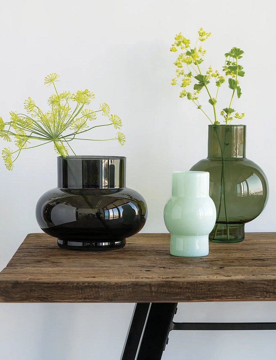 Urban Nature Culture - Urban Nature Culture vase Tummy A duck green - vasen - duck green - 0
