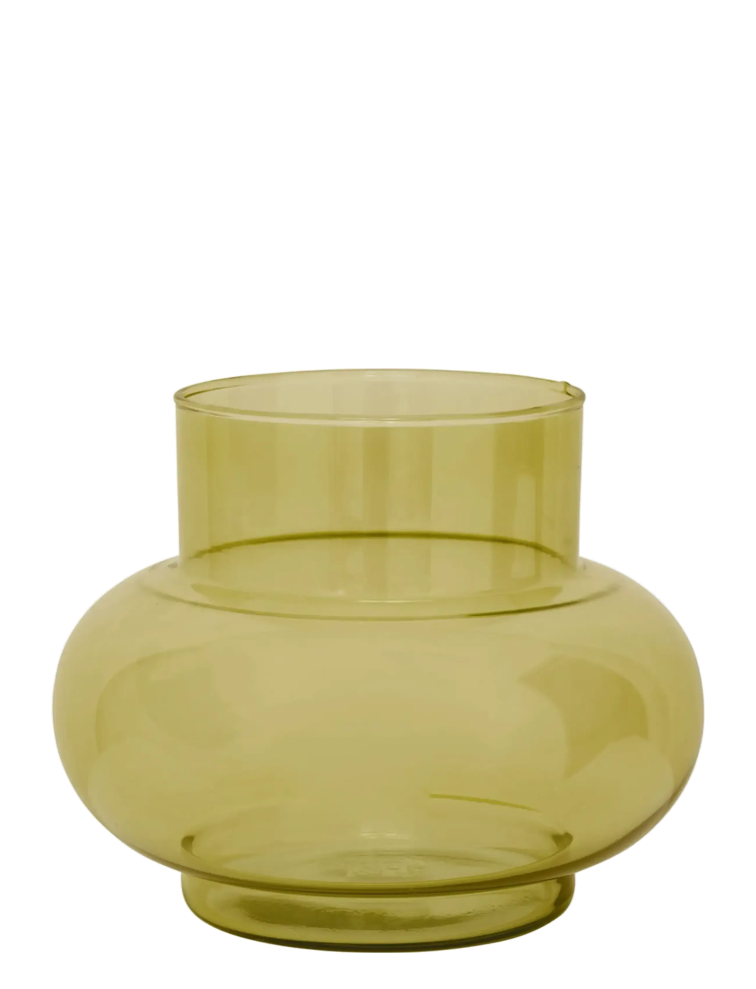 Urban Nature Culture Vase Tummy B Olive Oil, H 17.5 cm, Vases, Khakigrün - Other Homeware