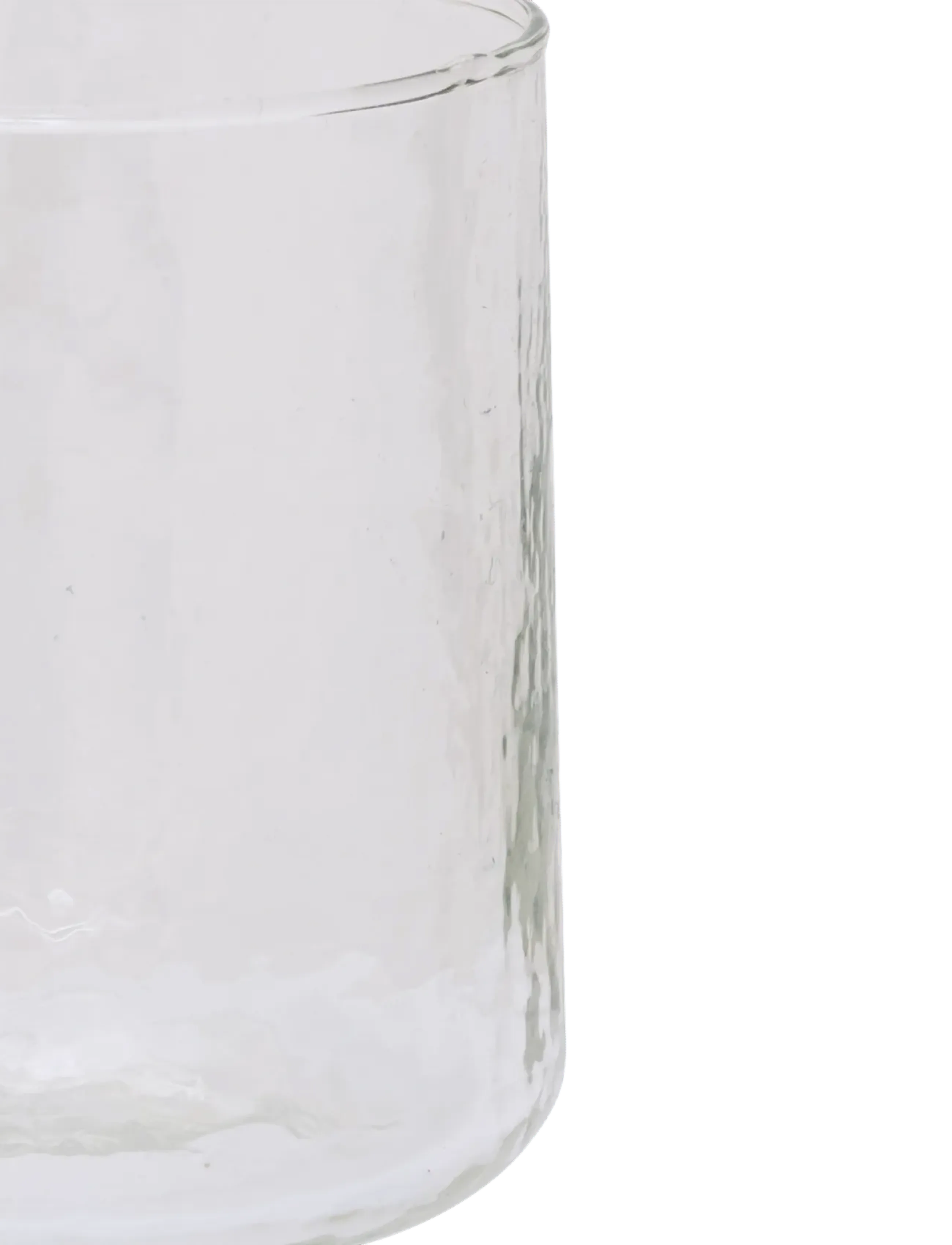 Urban Nature Culture - Urban Nature Culture tumbler hammered transparent - verres à eau - transparant - 3