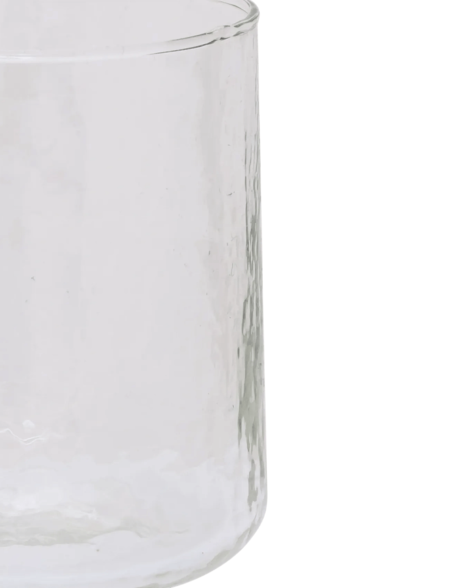 Urban Nature Culture - Urban Nature Culture tumbler hammered transparent - trinkgläser - transparant - 3