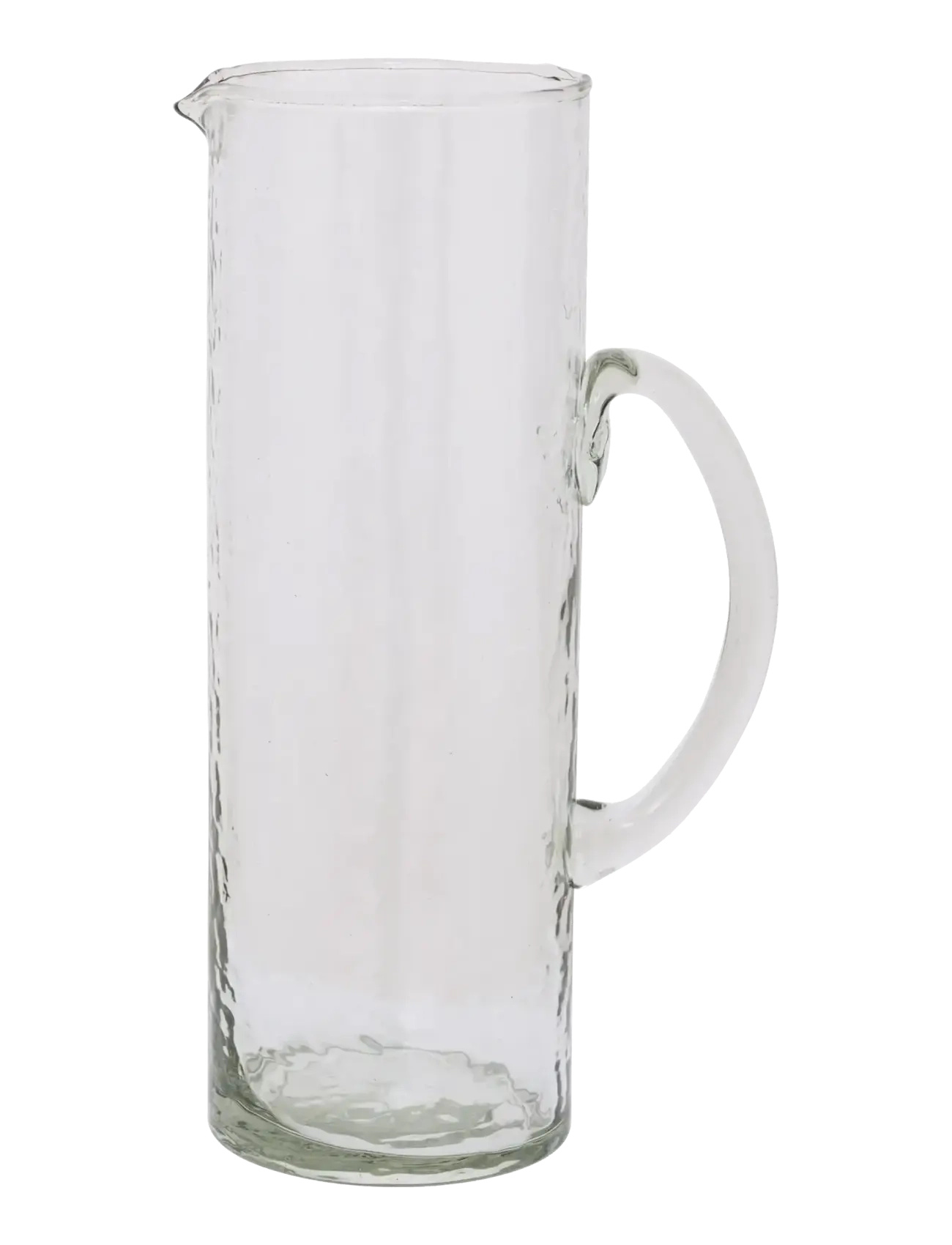 Urban Nature Culture Urban Nature Culture jug hammered transparent - Jugs & Carafes - TRANSPARANT / clear