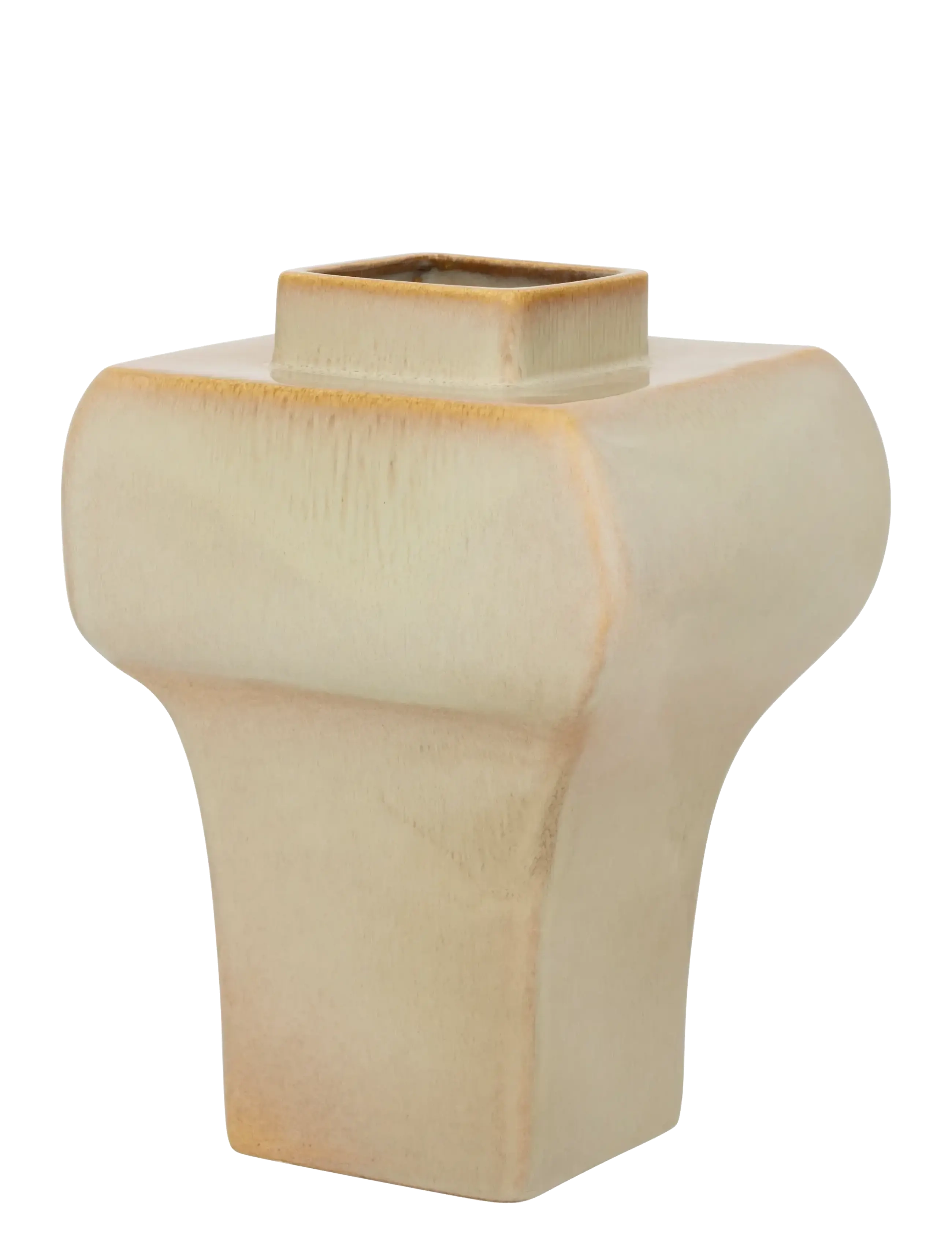 Urban Nature Culture Vase Riva, Vase, Beige, Str: H 28CM