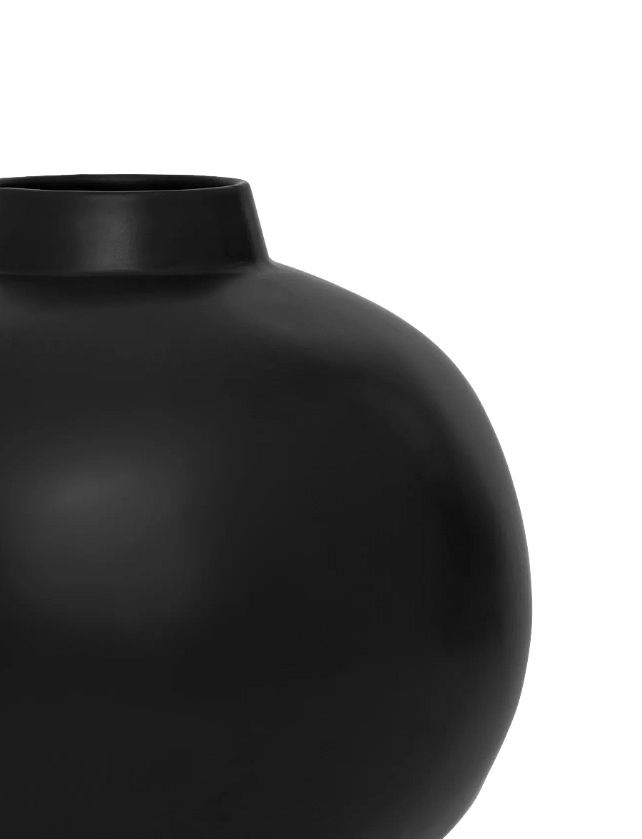Urban Nature Culture - Urban Nature Culture vase Stor - vasen - black - 2