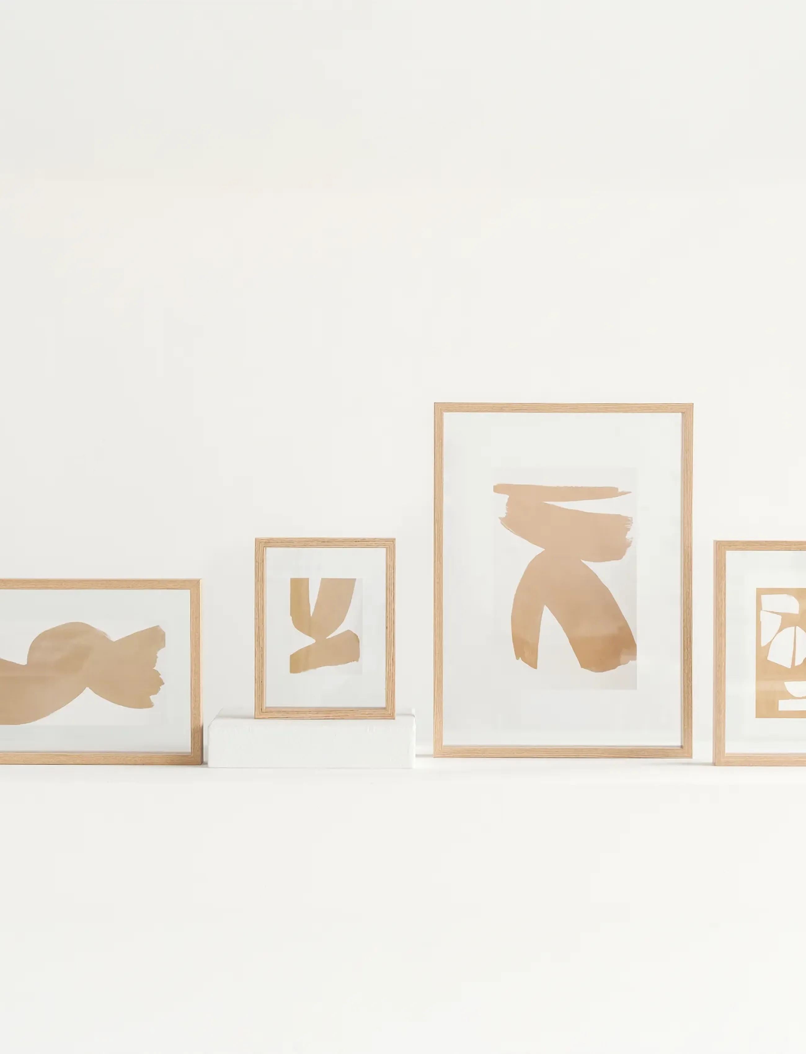 Urban Nature Culture - Photo frame Floating Aesthetic 1018, M - picture frames - natural - 3