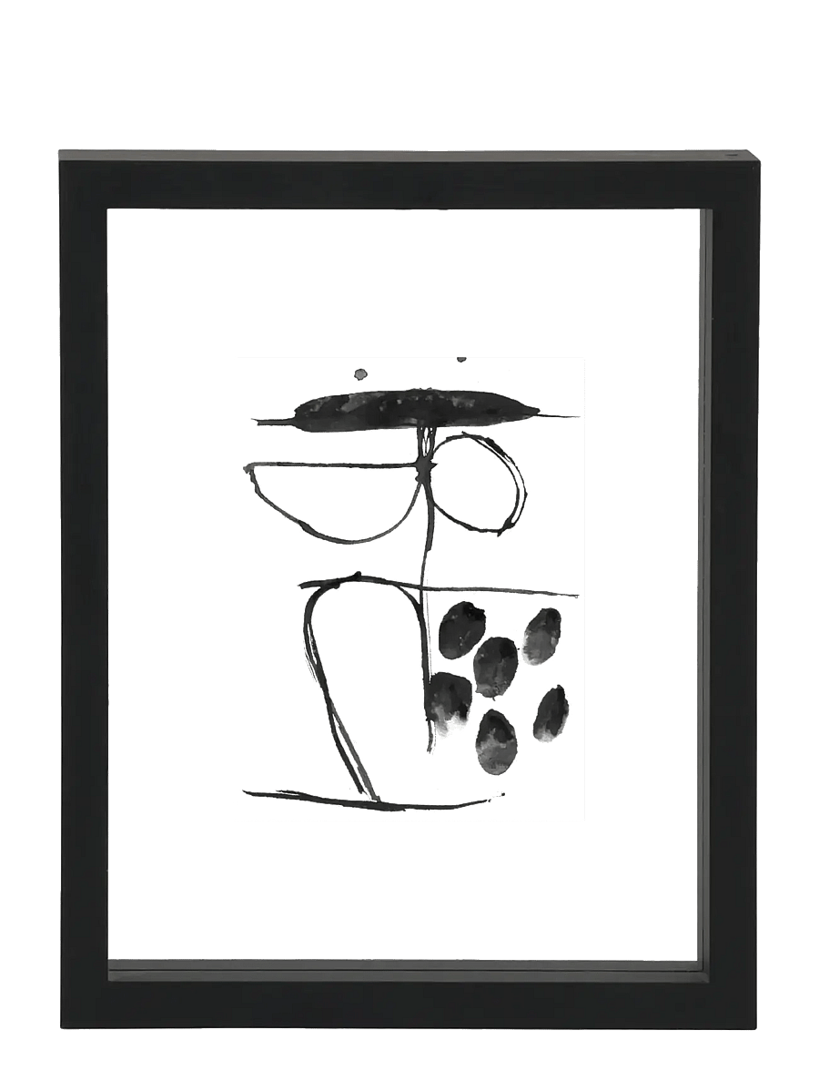 Urban Nature Culture - Photo frame Floating Minimalism black, S - cadres photo - black - 1