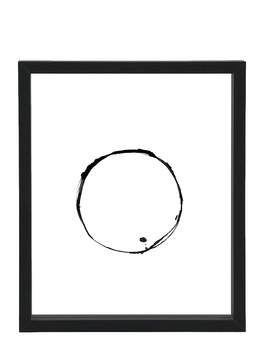 Urban Nature Culture - Photo frame Floating Minimalism black, M - fotorāmji - black - 1