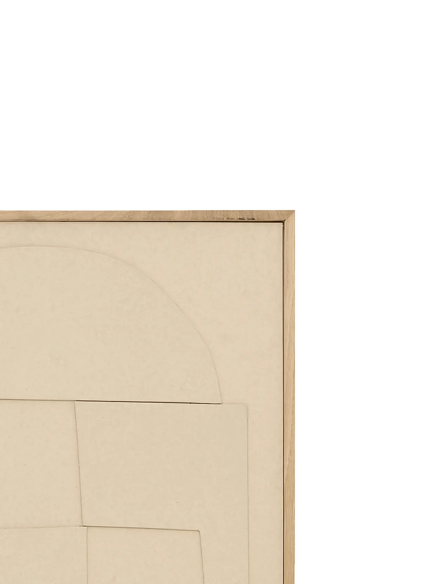 Urban Nature Culture - Urban Nature Culture wall deco Capas - grafische muster - natural - 2