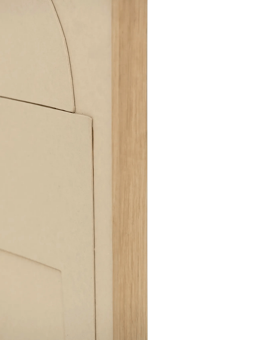 Urban Nature Culture - Urban Nature Culture wall deco Capas - grafische muster - natural - 3
