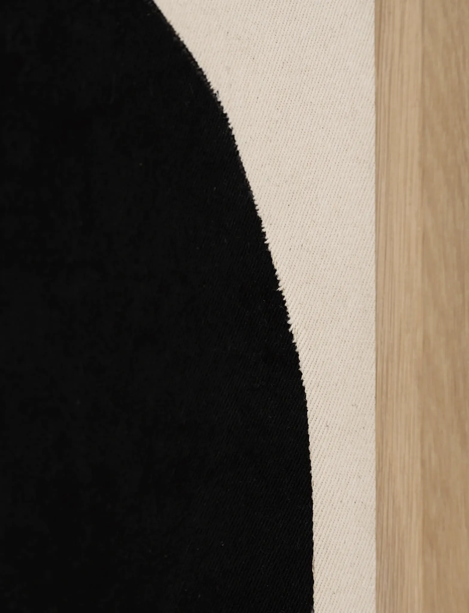 Urban Nature Culture - Urban Nature Culture wall decorativer Ocaso B - grafische muster - black / natural - 2