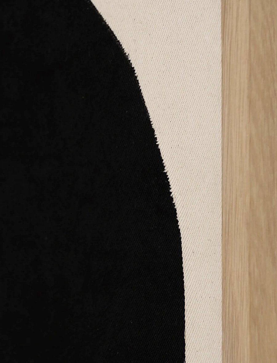 Urban Nature Culture - Urban Nature Culture wall decorativer Ocaso B - grafische muster - black / natural - 2