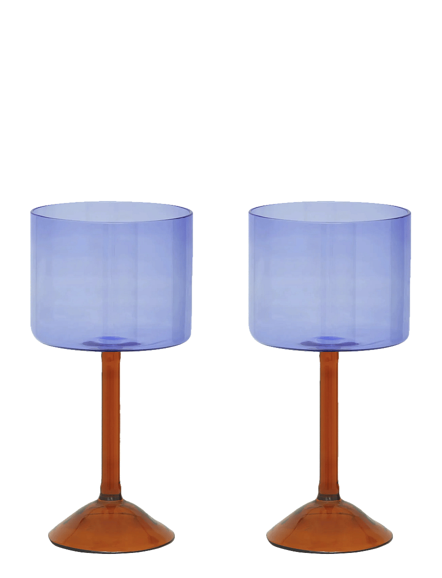 Urban Nature Culture - Urban Nature Culture Gin-tonic Cocktail glass, set of 2, in gift pack - cocktail & longdrinkgläser - ice blue - 1