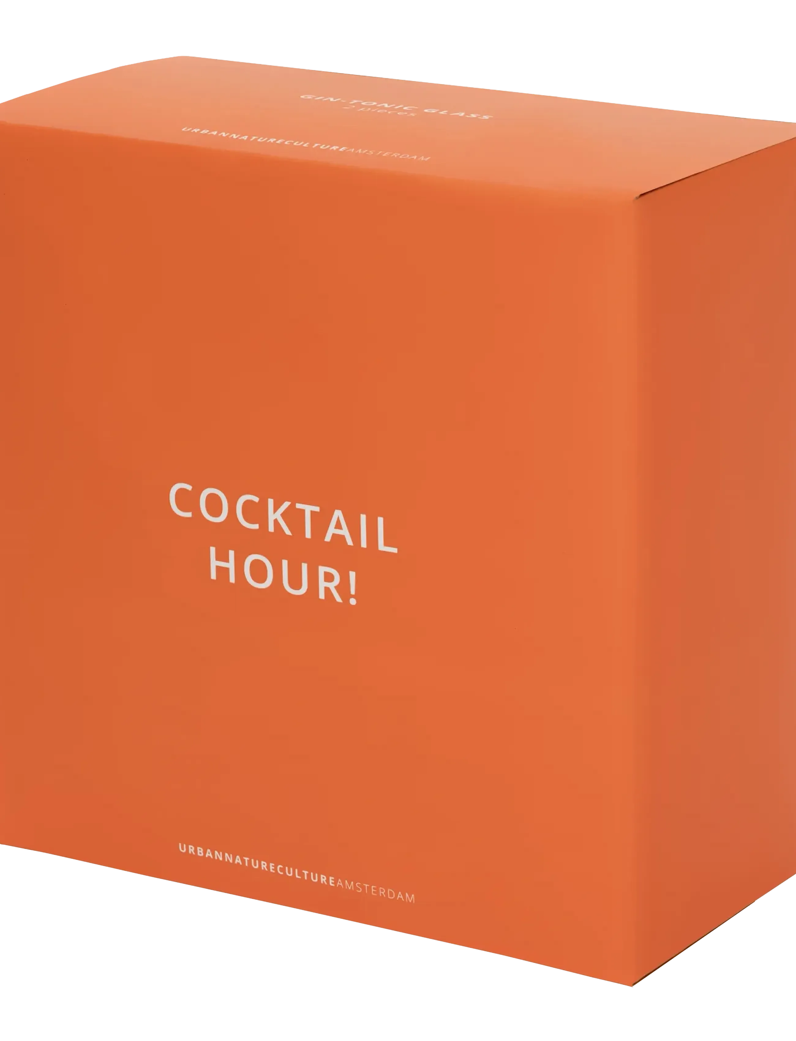 Urban Nature Culture - Urban Nature Culture Gin-tonic Cocktail glass, set of 2, in gift pack - verres à cocktail & à martini - ice blue - 3