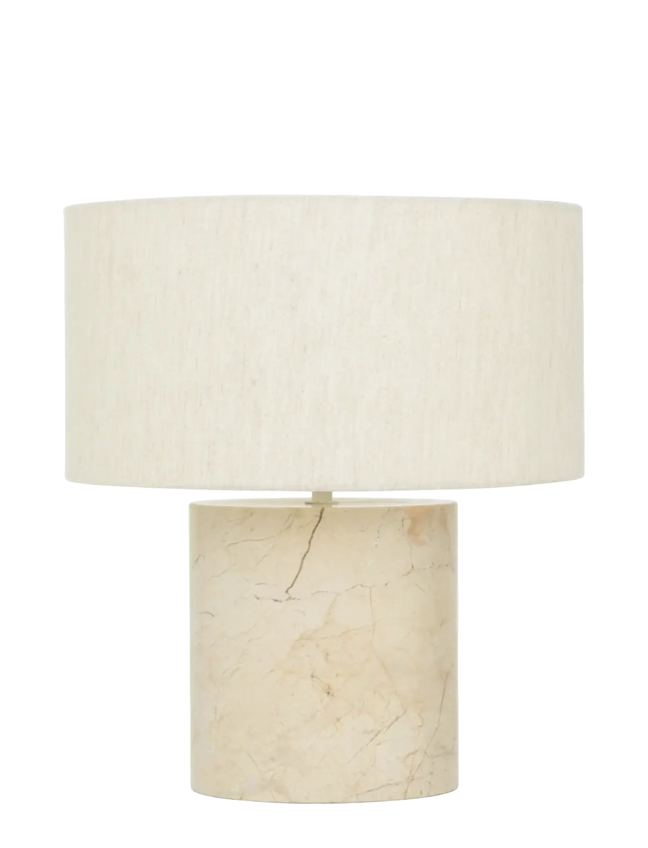 Urban Nature Culture Table Lamp Tyra, Bordlampe, Beige, Str: Ø 32 CM