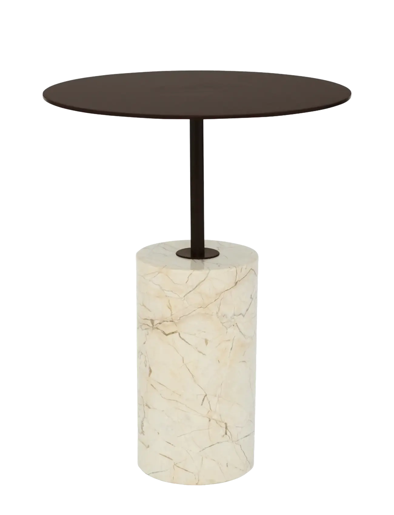 Urban Nature Culture Side Table Macy B, Sidebord og lille bord, Beige, Str: Ø 36 CM