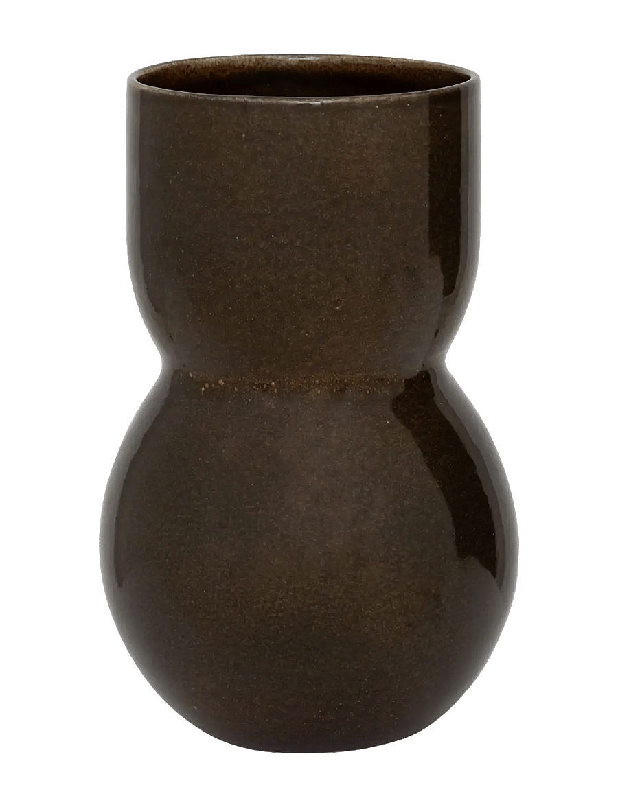 Urban Nature Culture - Urban Nature Culture vase Noan dark downtown brown - vasen - downtown brown - 1