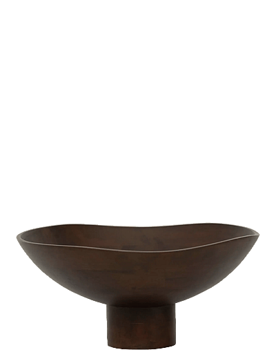 Urban Nature Culture Urban Nature Culture serving bowl Abre B - Obstschalen - WALNUT / brown