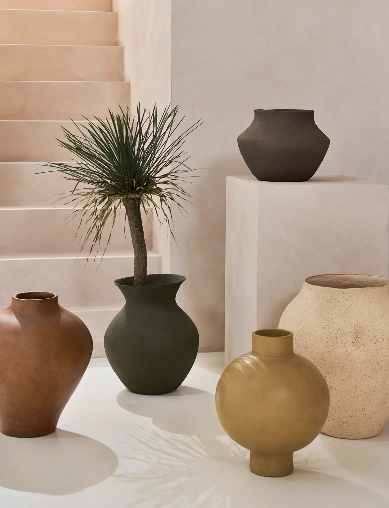 Urban Nature Culture Decorative Pot Madu, Ø 44 cm, Decoration, Braun - Flower Pots, Homeware