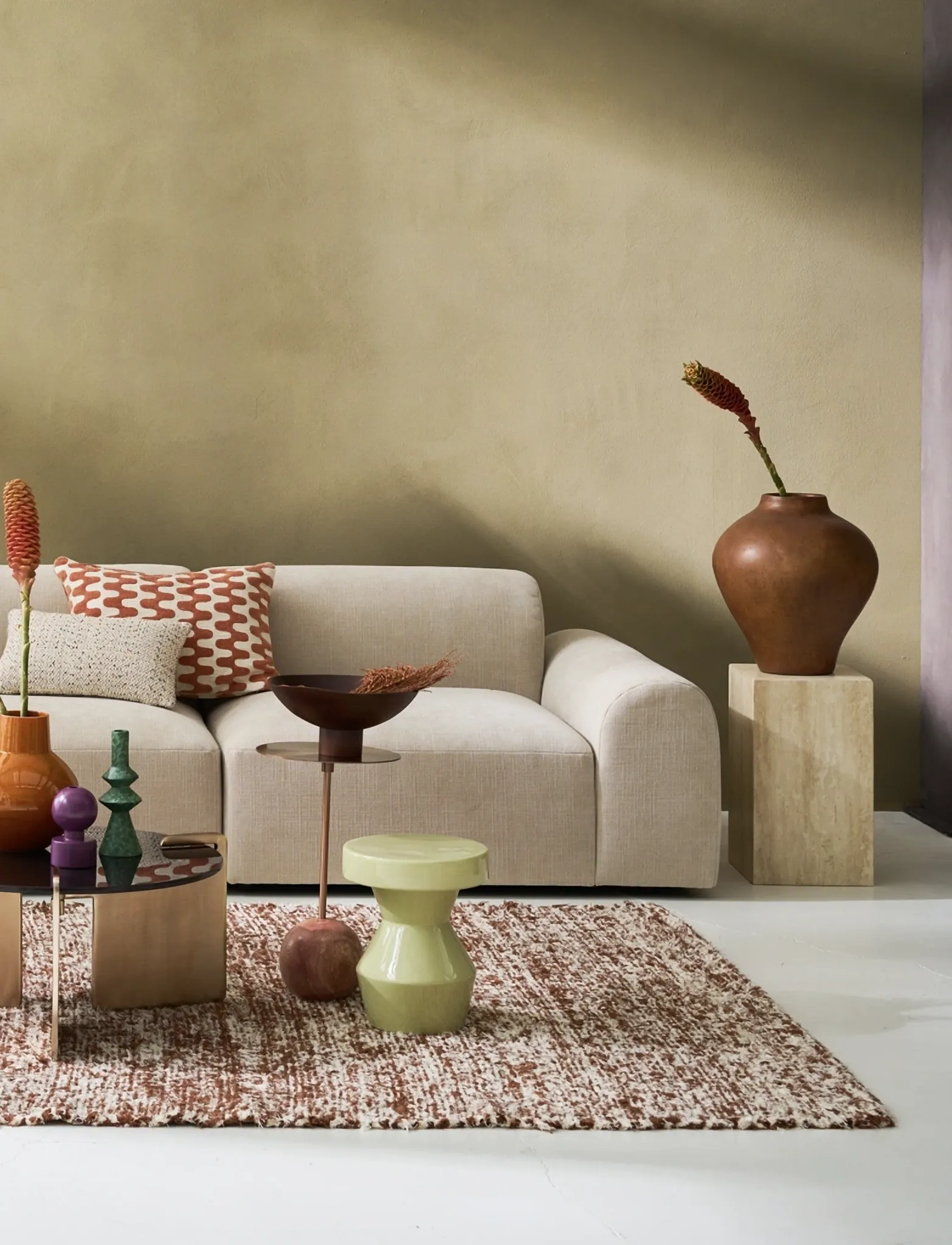 Urban Nature Culture - Urban Nature Culture decorative pot Madu - pots de fleurs - brown - 2