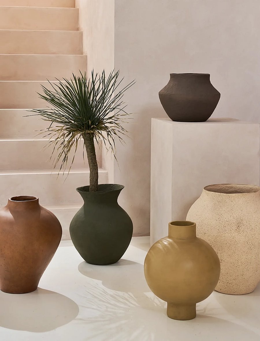 Urban Nature Culture - Urban Nature Culture pot Ilo - blumentöpfe - prairie sand - 0