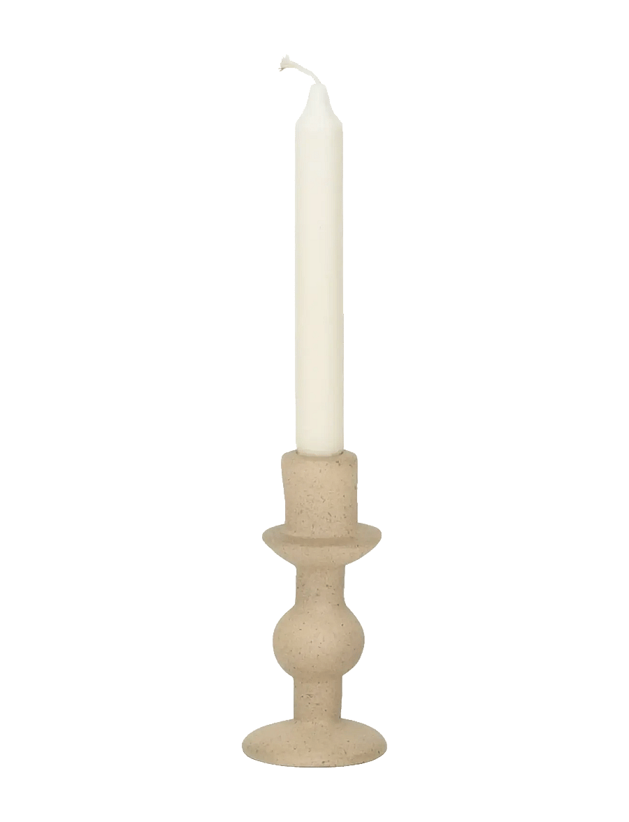 Urban Nature Culture - Urban Nature Culture candle holder Sisi B - kerzenständer - beige - 1
