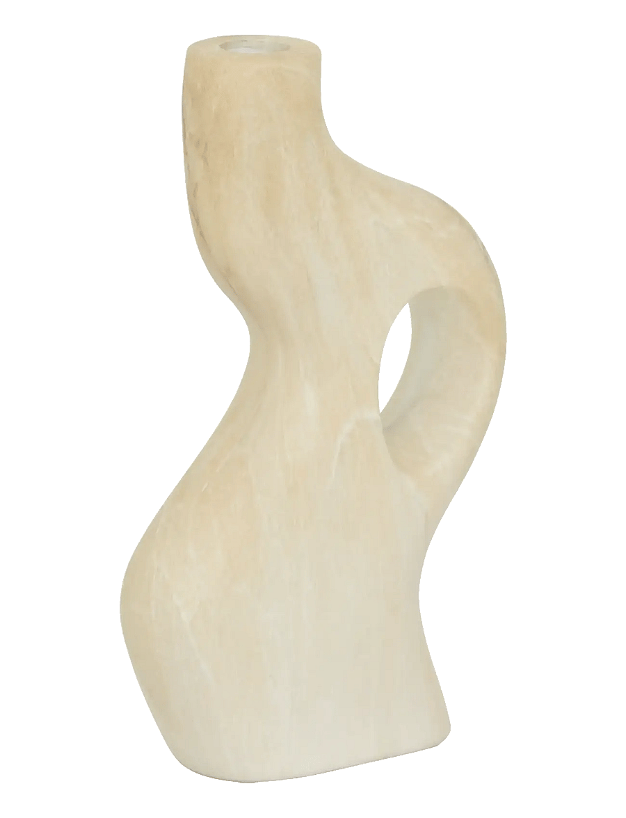 Urban Nature Culture - Urban Nature Culture candle holder Perla - kerzenständer - beige - 1