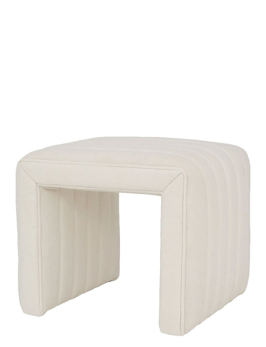 Urban Nature Culture - Urban Nature Culture pouf Lyne off white - poufs - off whit - 1