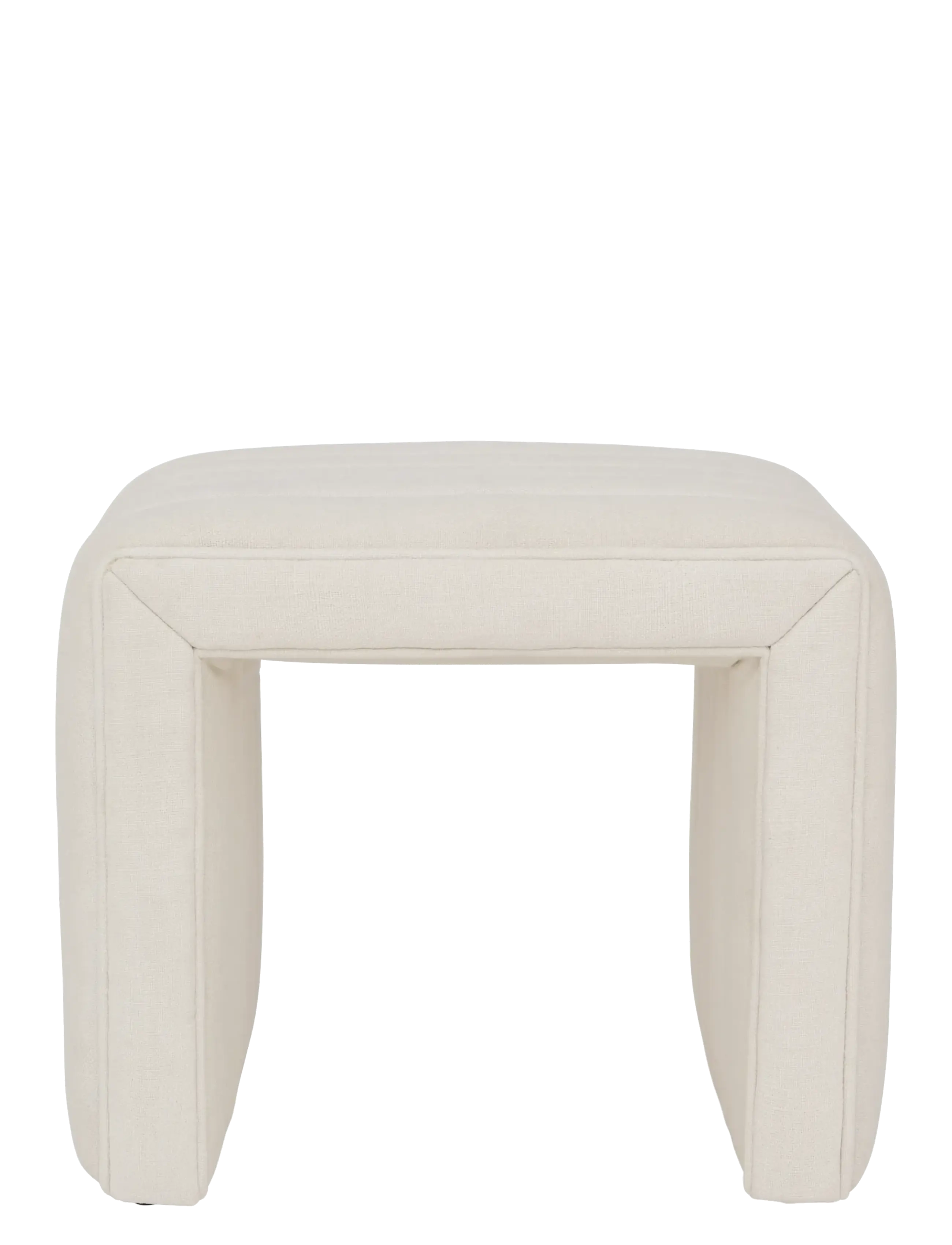 Urban Nature Culture - Urban Nature Culture pouf Lyne off white - poufs - off whit - 2