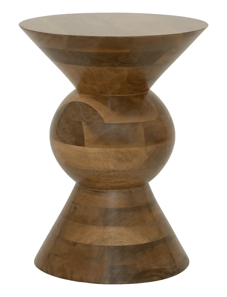 Urban Nature Culture - Urban Nature Culture side table Lustro - beistelltische & kleine tische - golden oak - 1