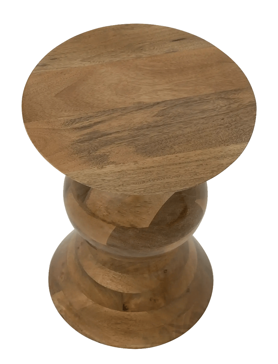 Urban Nature Culture - Urban Nature Culture side table Lustro - beistelltische & kleine tische - golden oak - 2