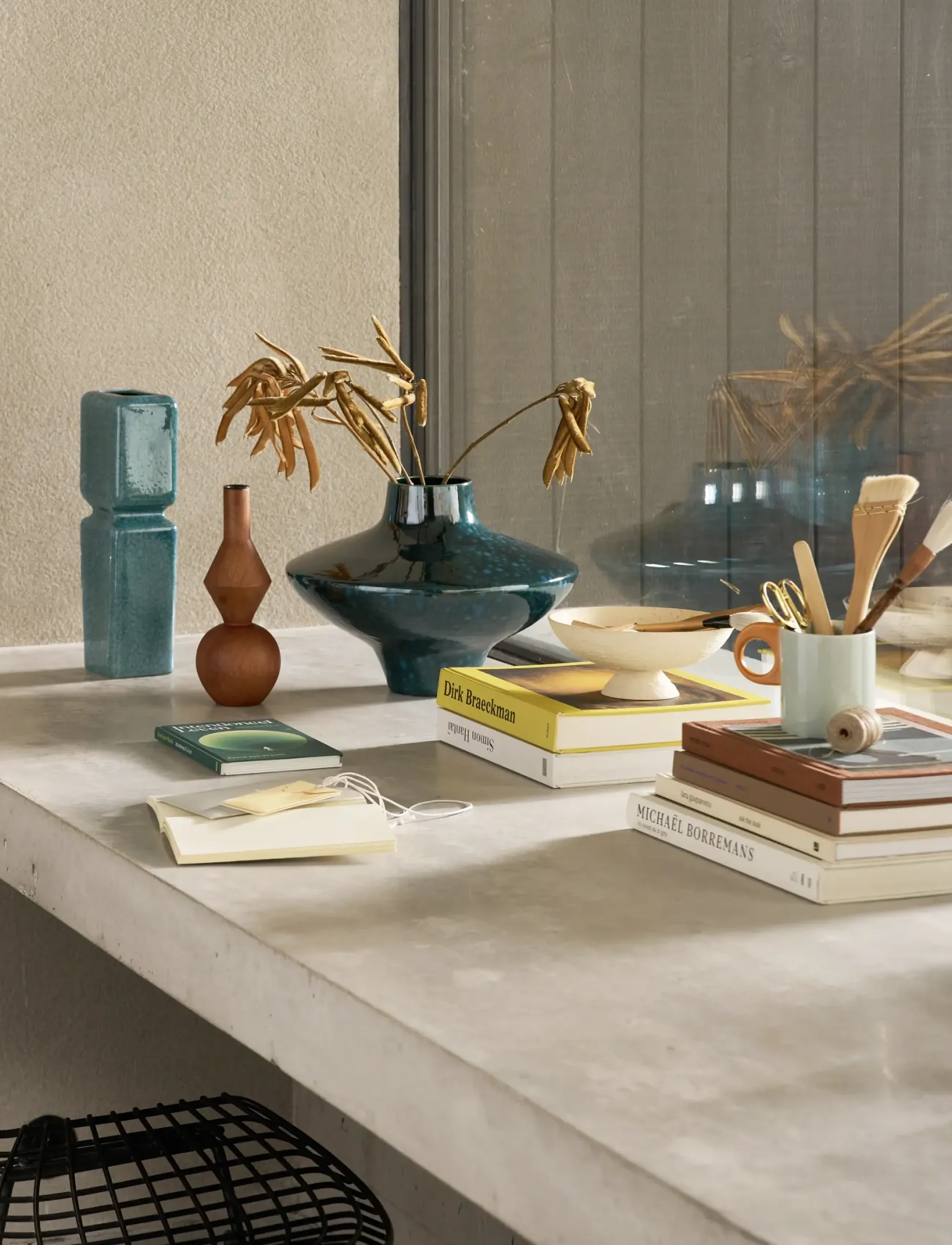 Urban Nature Culture - Urban Nature Culture vase Anders - vases - green heron - 4