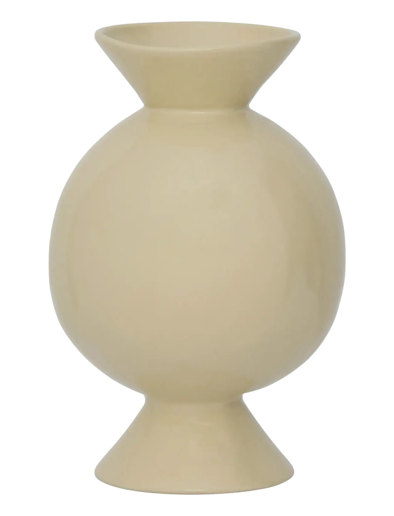 Urban Nature Culture Urban Nature Culture vase Kudos - 4 for 3 - SEA MIST / cream
