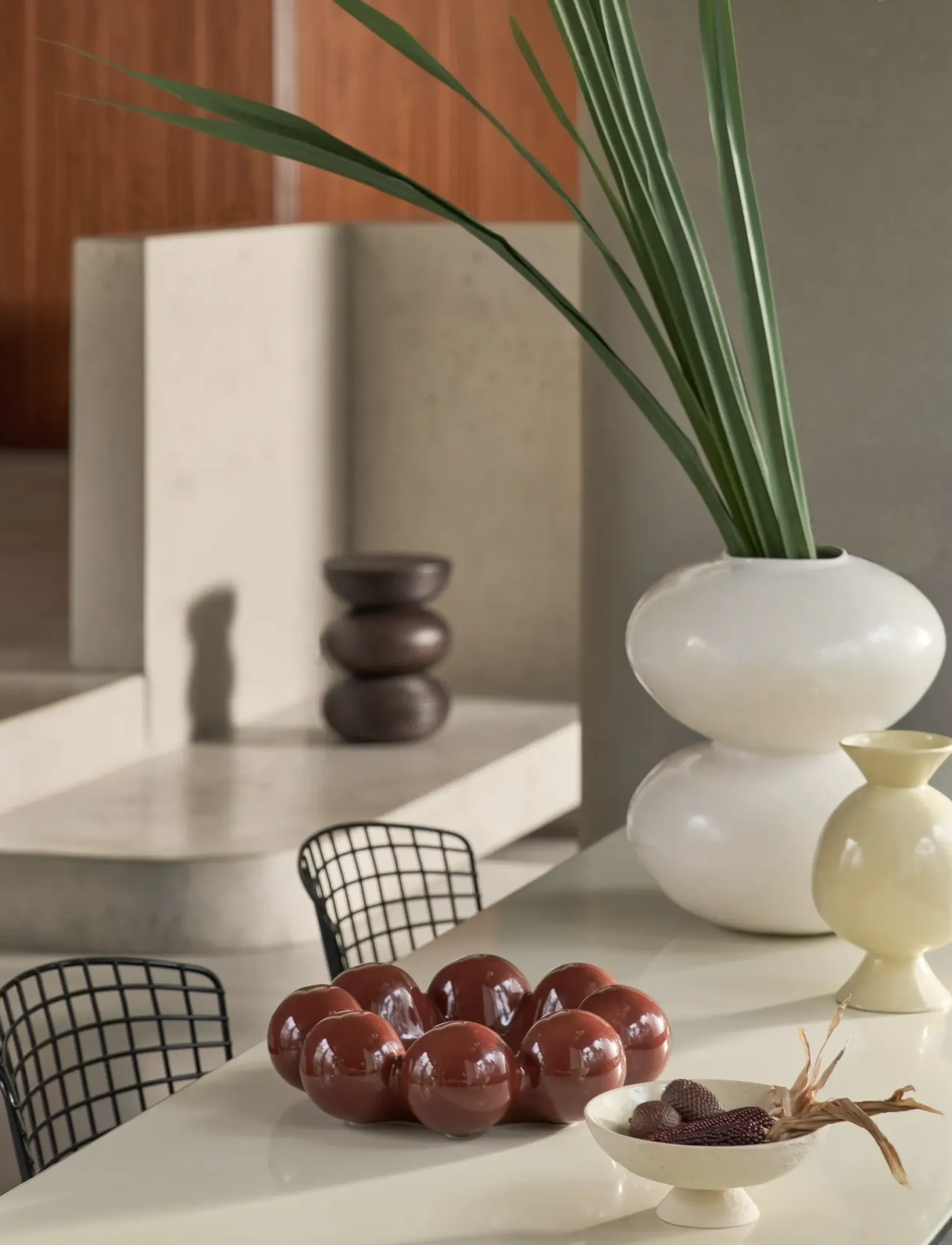 Urban Nature Culture - Urban Nature Culture vase Kudos - vases - sea mist - 3