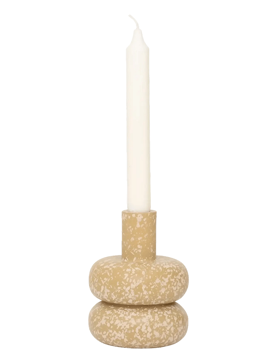 Urban Nature Culture - Urban Nature Culture candle holder Zody - kerzenständer - beige - 1
