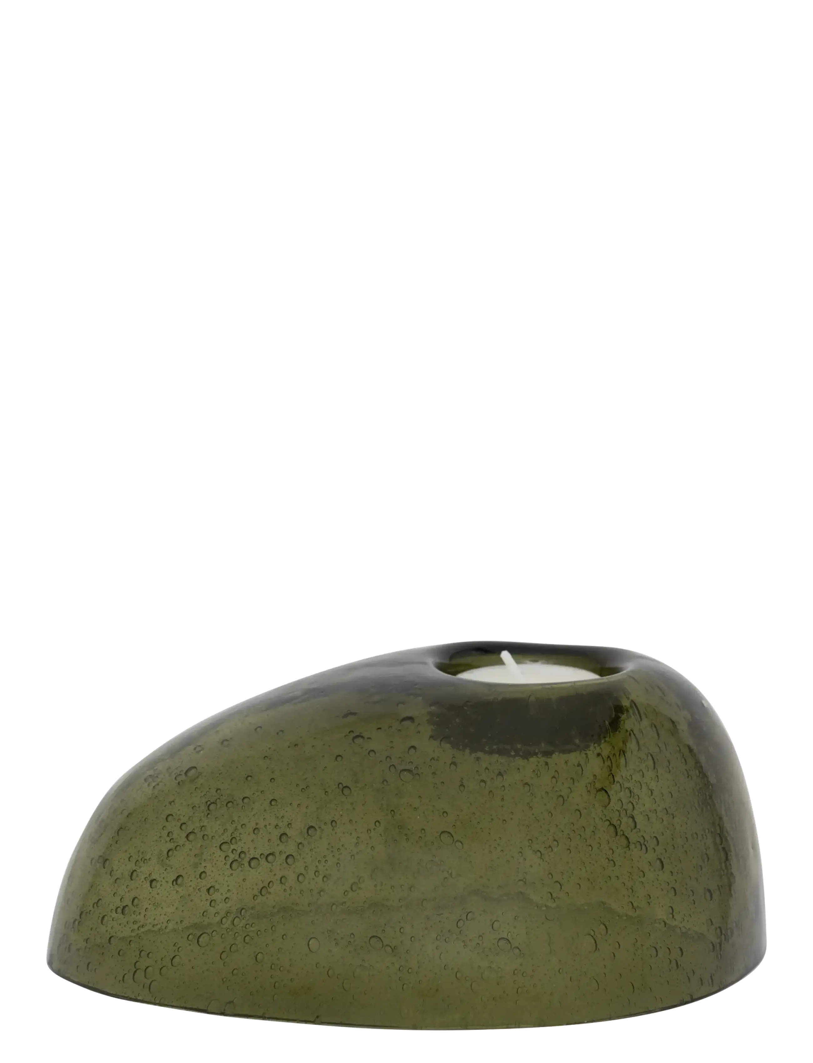 Urban Nature Culture Urban Nature Culture tealight holder Kivi - Tealight holders - WARM OLIVE / khaki/green