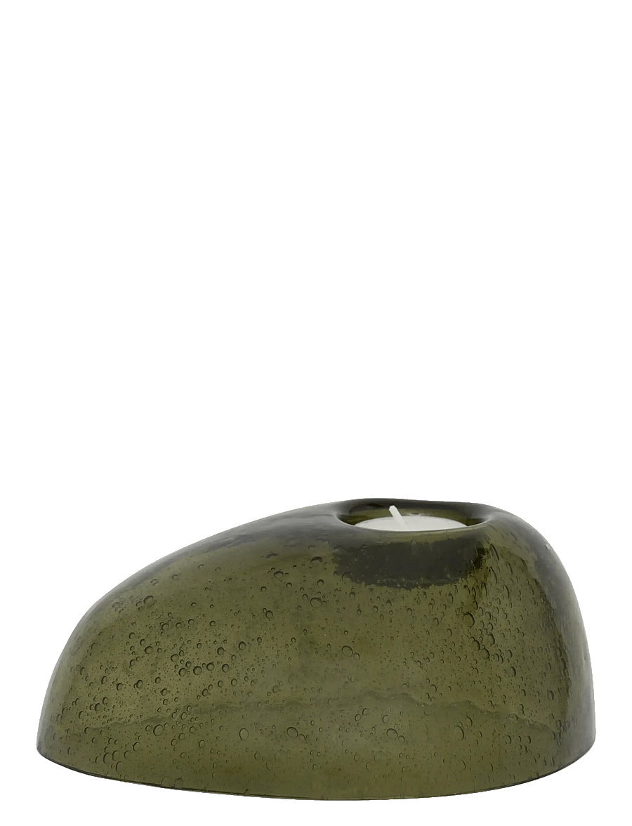 Urban Nature Culture - Urban Nature Culture tealight holder Kivi - teelichthalter - warm olive - 1