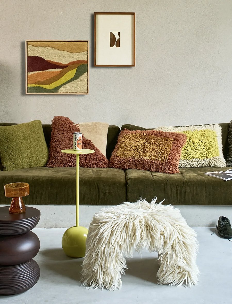 Urban Nature Culture - Urban Nature Culture cushion Megan, evergreen sprig - kissenbezüge - evergreen sprig - 0