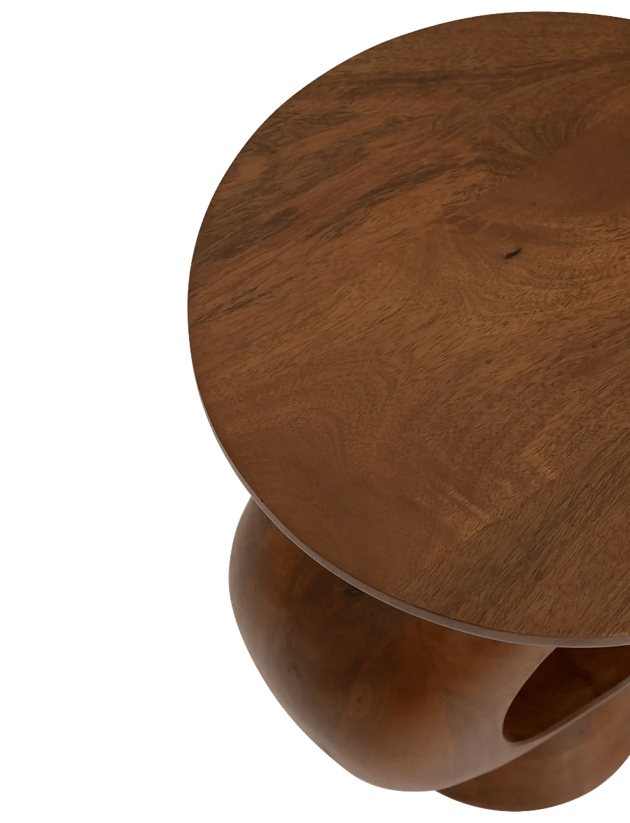 Urban Nature Culture - Urban Nature Culture side table Farren - beistelltische & kleine tische - golden oak - 3