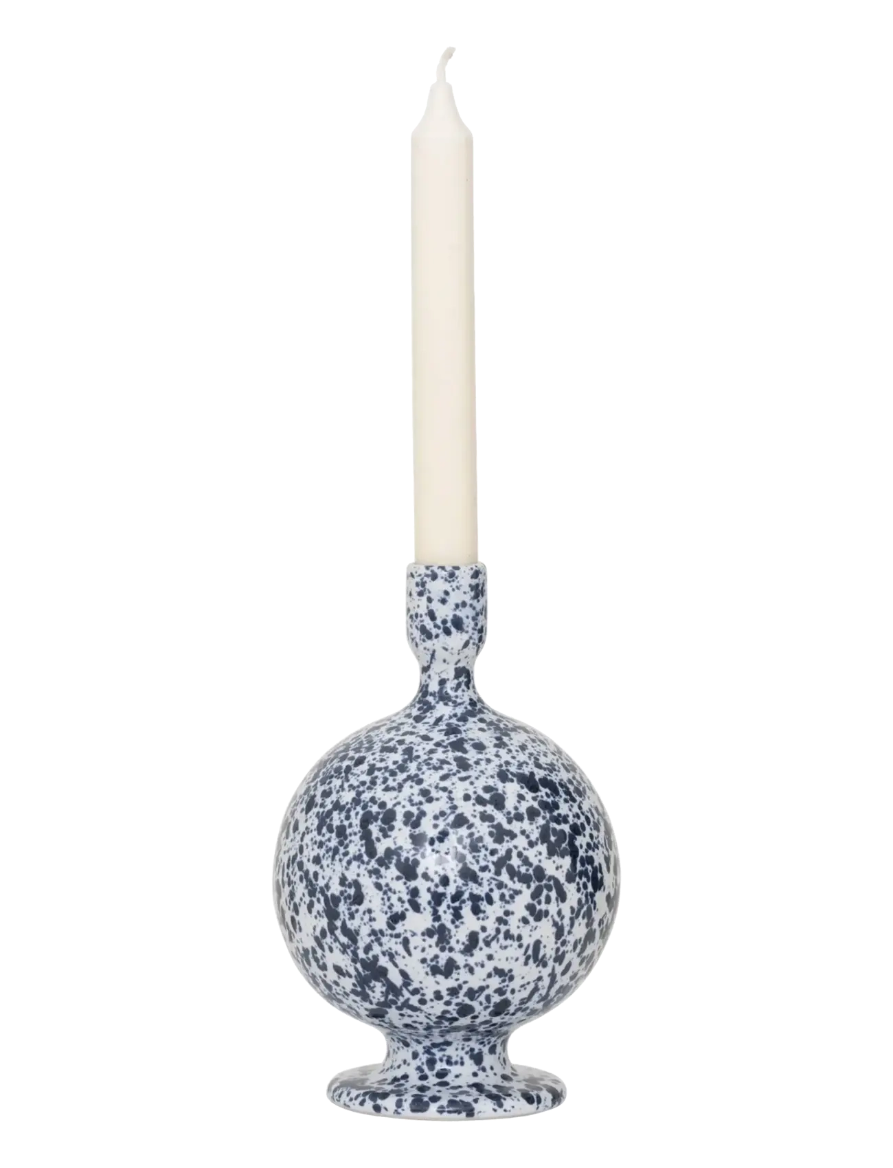 Urban Nature Culture Urban Nature Culture candle holder Rosie - Aanbiedingen - OFF WHITE / blue