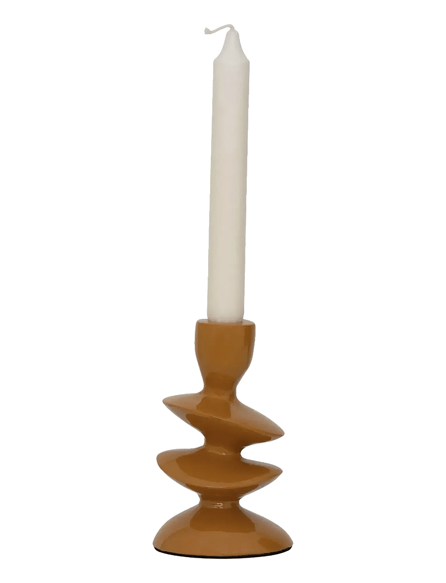 Urban Nature Culture - Urban Nature Culture candle holder Tove, inca gold - kerzenständer - gold - 1